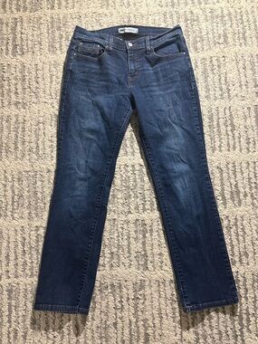 Levi’s 505 straight leg blue mid wash cool button jeans size 29